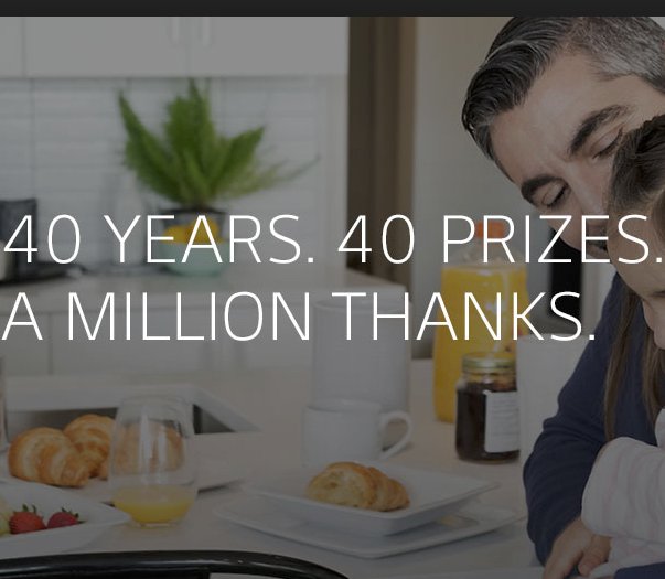 LGx40 Mega Sweepstakes