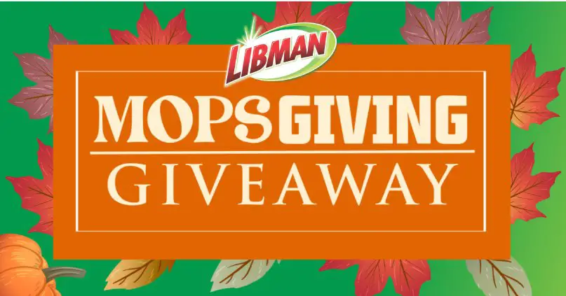 Libman Mops Giving Giveaway - Win A Libman Cleaning Prize Pack (3 Winners)