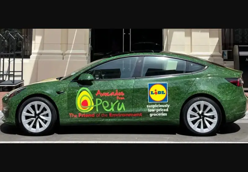 Lidl & Avocados from Peru Tesla Sweepstakes - Win A 2022 Tesla Car