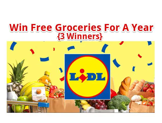 Lidl Free Groceries For A Year Giveaway – Win Free Groceries For A Year (3 Winners)