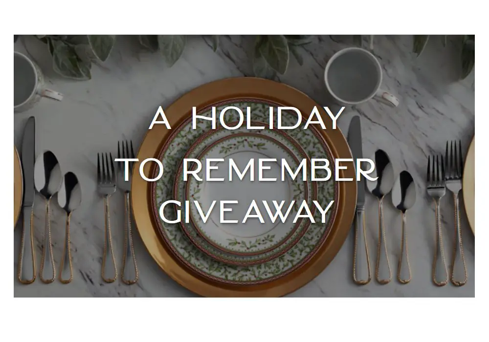Lifetime Brands Mikasa’s A Holiday to Remember Giveaway - Win A $250 Gift Card (Four Winners)