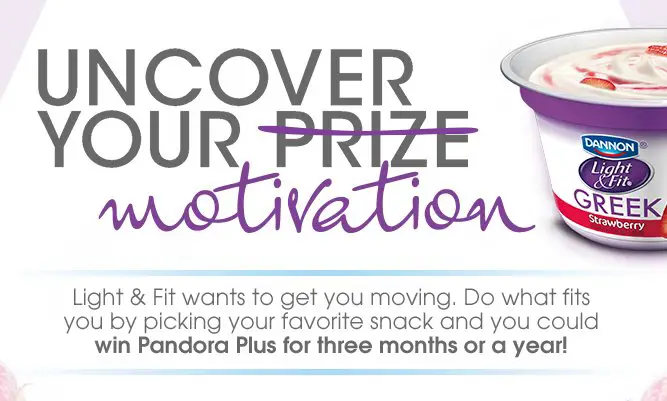 Light & Fit Pandora Sweepstakes