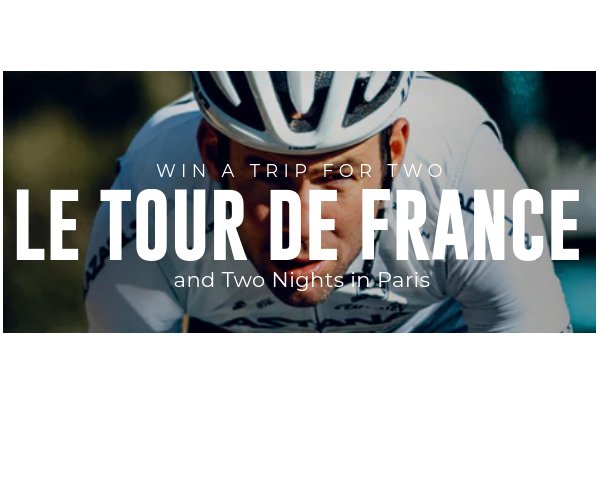 Limar USA Le Tour Contest - Win A Trip For Two To The Tour De France In Paris