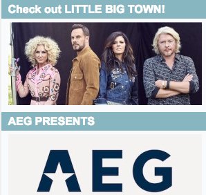 Little Big Town's Opening Night In Oklahoma City Fly Away Sweepstakes