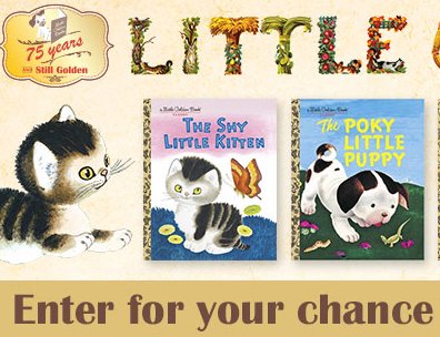 Little Golden Books 75th Anniversary Sweepstakes