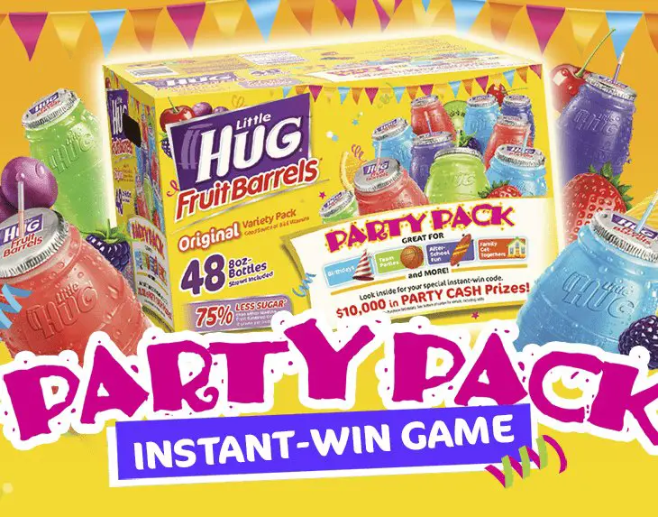 Little Hug Party Pack Instant Win Game