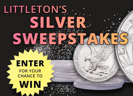 Littleton’s 2026 AMERICAN EAGLE SILVER DOLLARS Giveaway - Win $2,300 Worth of SIlver COins