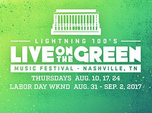 Live on the Green Sweepstakes