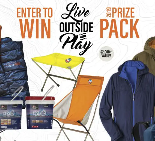 Live Outside and Play Prize Pack 2019