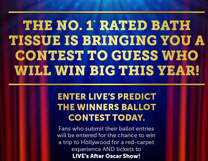 Live's Predict The Winners Ballot Contest
