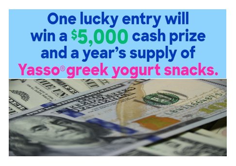 Live With Kelly & Mark “Get Ready for Summer” Sweepstakes - Win $5,000 Cash + A Year Of  Free Yasso