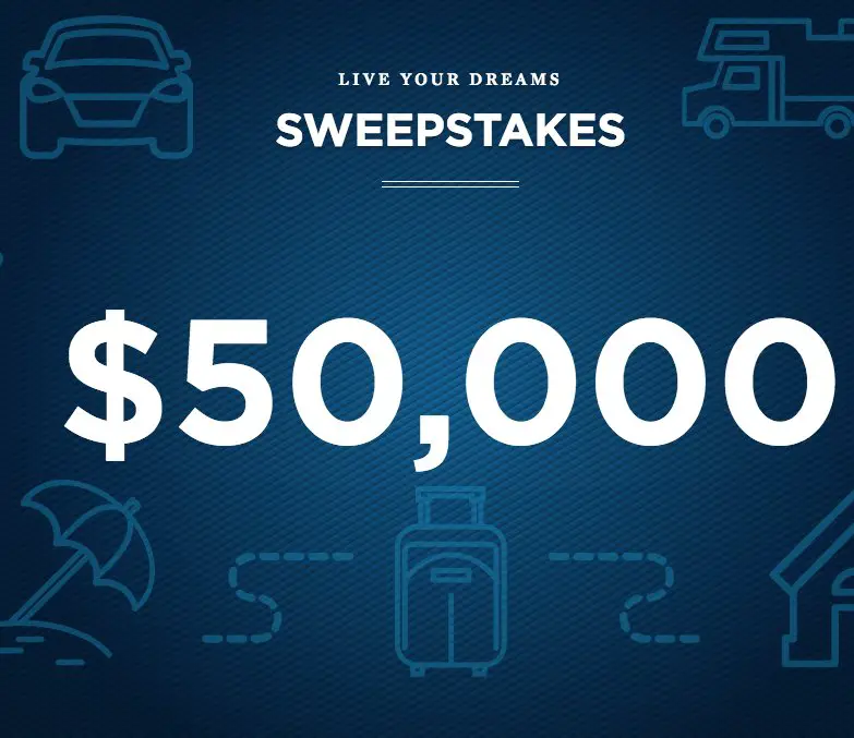 Live Your Dreams Sweepstakes