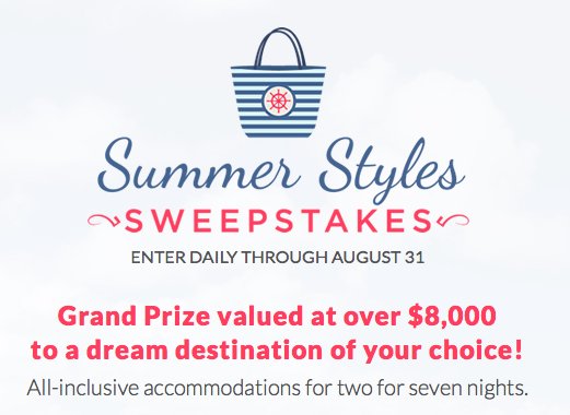 LOADED JTV's Summer Styles Sweepstakes! 10 Will Win!