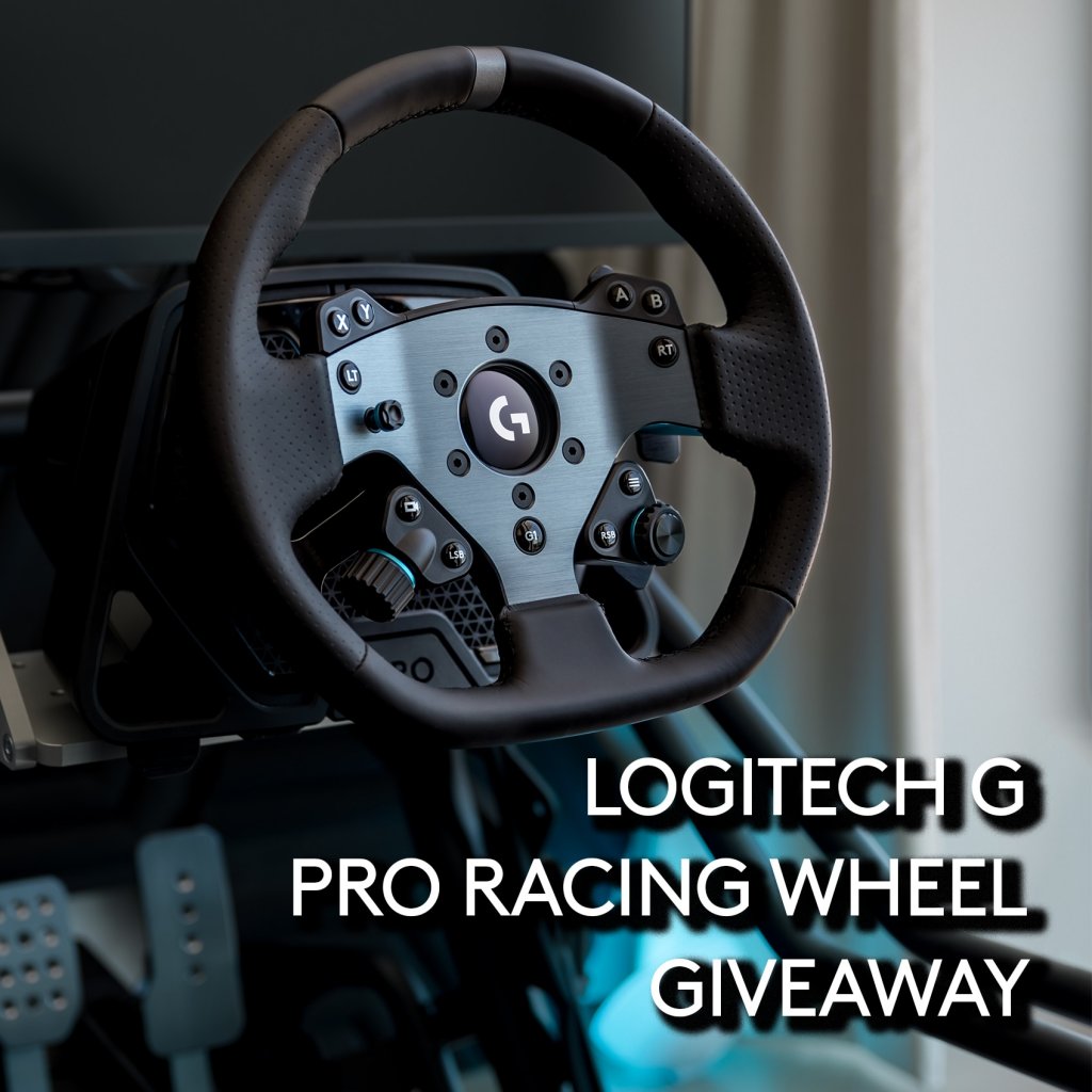 Logitech G PC PRO Racing Wheel Giveaway