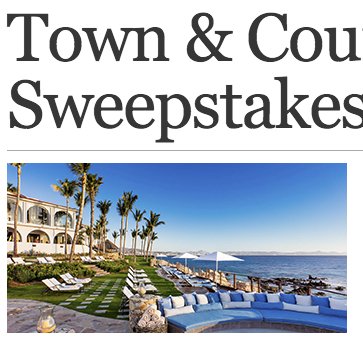 Los Cabos Getaway Sweepstakes