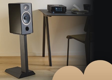 Love At First Listen Sweepstakes - Win A Pair Of Bookshelf Speakers + Matching Stands