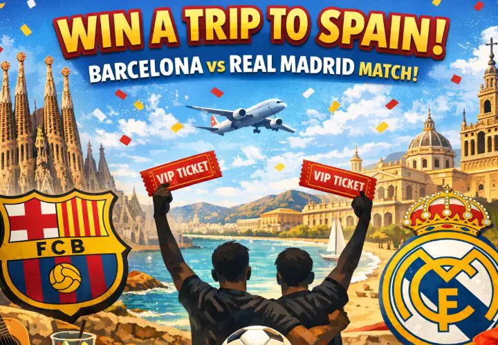 Lowe’s LaLiga Flyaway Sweepstakes  - Win A Trip to a Barcelona vs Real Madrid Match in Spain