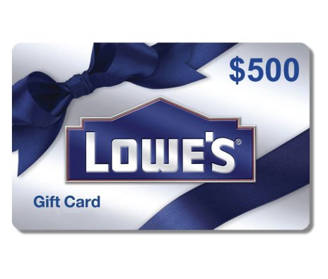 Lowe’s Review Sweepstakes – Win a $500 Lowe’s Gift Card (10 Winners)