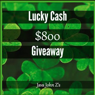 Lucky Cash $800 - 2 Winners
