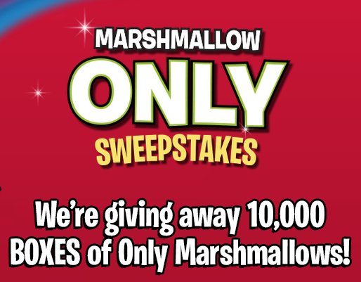 Lucky Charms Marshmallow Only Sweepstakes