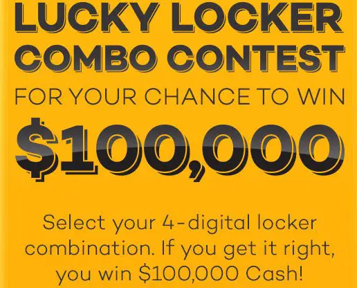Lucky Locker $100,000 Combo Contest