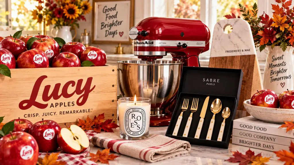Lucy Apples Fall Giveaway – Win A KitchenAid Stand Mixer, A Cutting Board, A Set Of Flatware & More (2 Winners)