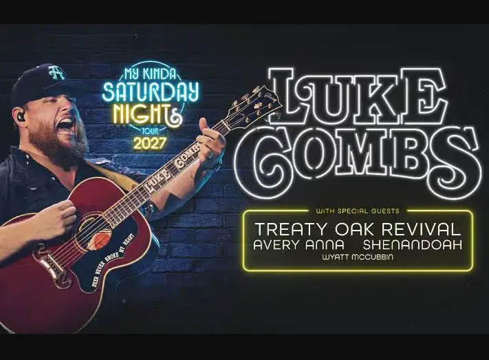Luke Combs 2027 SiriusXM Sweepstakes - Win a trip for 2 to Dallas for a Luke Combs Concert