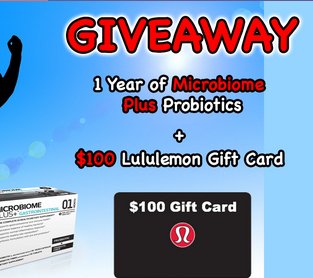 Lululemon and Probiotic Giveaway