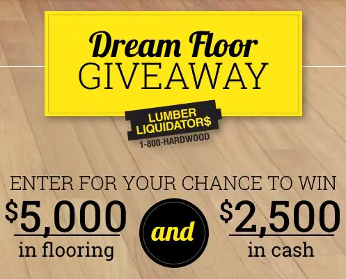 Lumber Liquidators Dream Floor Giveaway