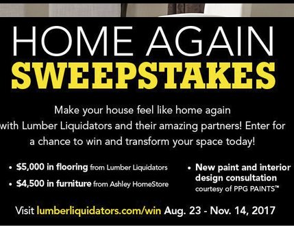 Home Again Sweepstakes