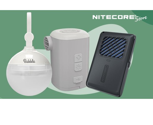 Lumen Tactical NiteCore Endless Summer Giveaway - Win A Portable Lamp, Repeller & An Air Pump