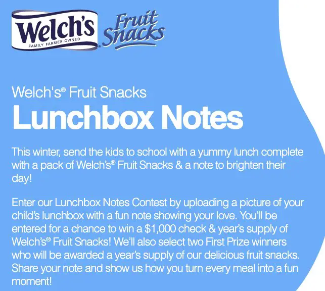 Lunchbox Notes Contest