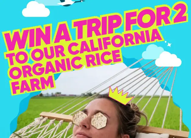 Lundberg Family Farms Take a Cake Break Sweepstakes -  Win a Trip for 2 to Richvale, CA