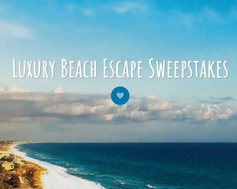 Luxury Beach Escape Sweepstakes
