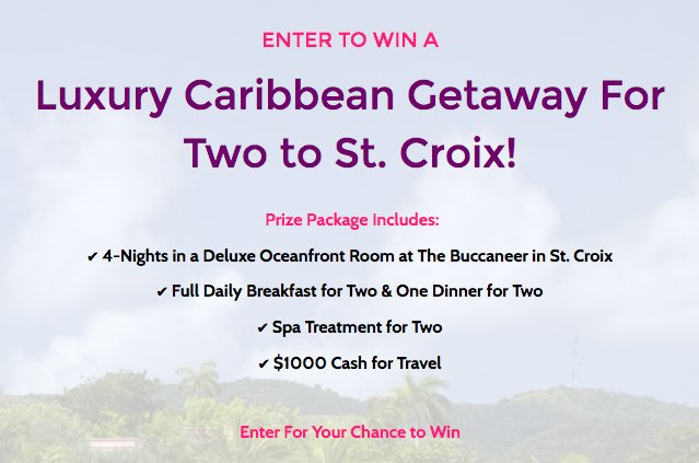 Luxury Caribbean Getaway for 2