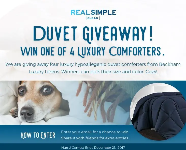 Luxury Duvets Giveaway