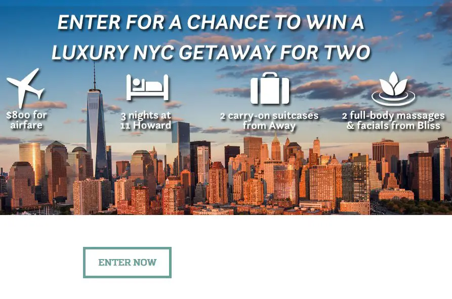 Luxury NYC Getaway - Win It!