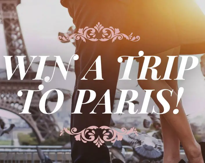Luxury Trip For 2 To Paris Sweepstakes