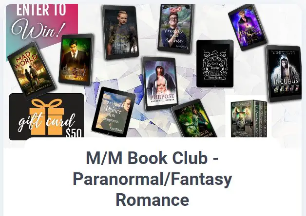 M/M Book Club Paranormal/Fantasy Romance Sweepstakes – Win Free Amazon Gift Cards + More (3 Winners)