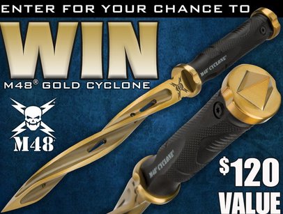 M48 Cyclone, Gold Edition, with Custom Vortec