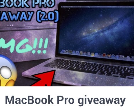 Macbook Pro Giveaway
