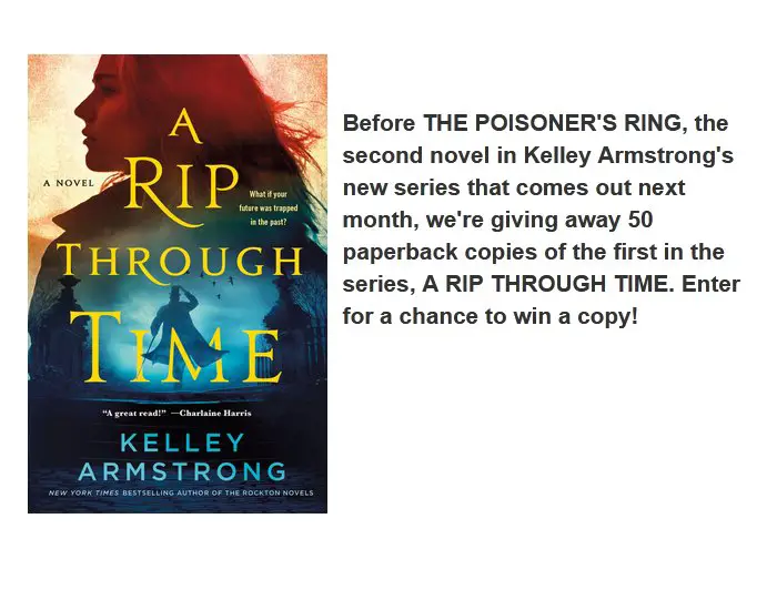 Macmillan Publishers Giveaway - Win A Paperback Copy of A RIP THROUGH TIME (50 Winners)