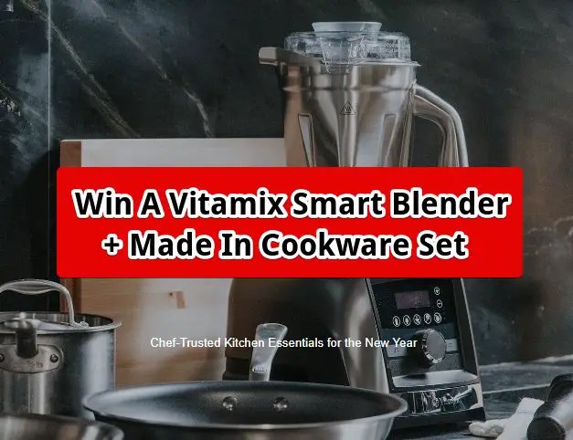 Made In + Vitamix Giveaway - Win A Vitamix Smart Blender + Made In Cookware Set