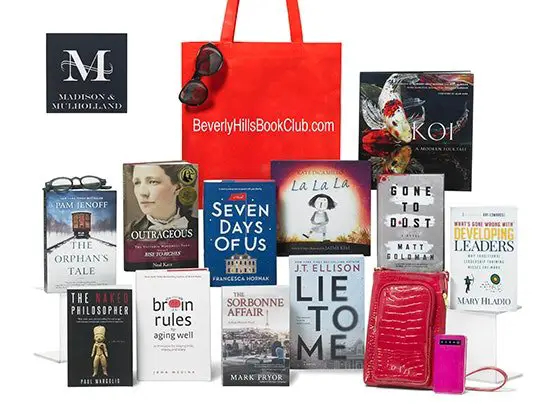 Madison & Mulholland Beverly Hills Book Club Gift Bag Sweepstakes