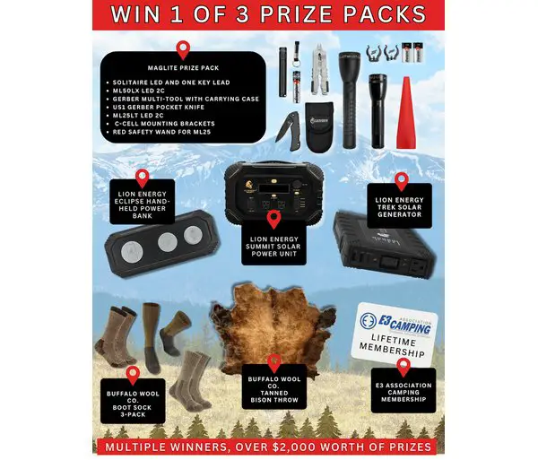Maglite Summer Outdoor Adventure - Win Outdoor Gear & More (3 Winners)