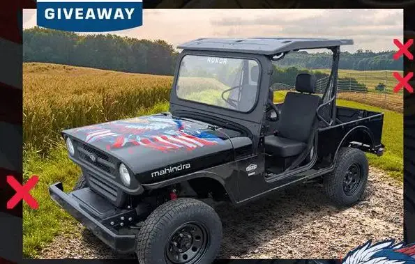Mahindra 12th Military Salute Giveaway - Win a $23,677 Mahindra UTV