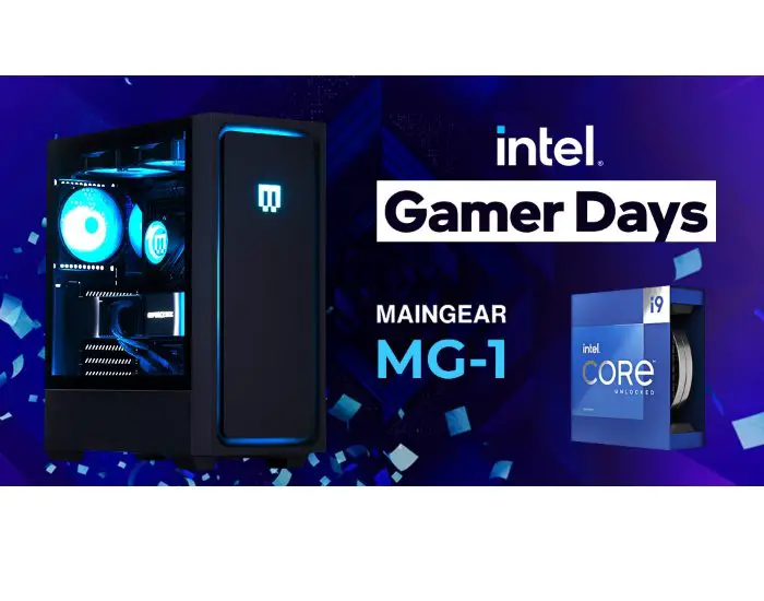 Maingear + Intel Gamer Days PC Giveaway - Win A Gaming PC