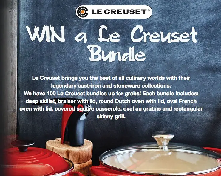Major Le Creuset Bundle