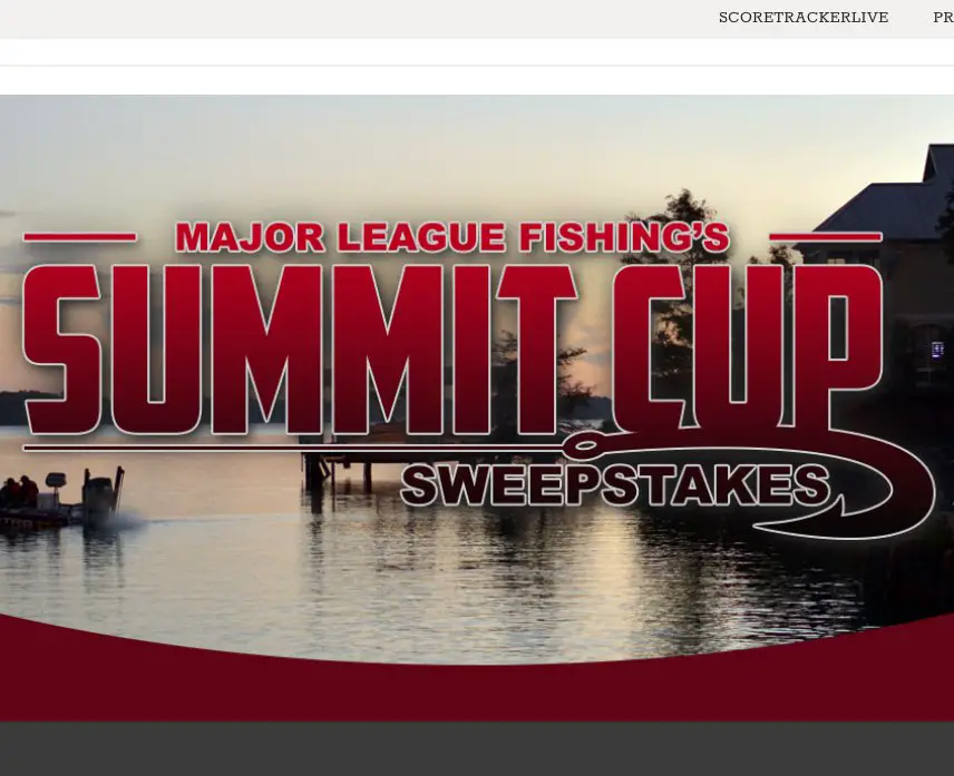 Major League Fishing Summit Cup Sweepstakes