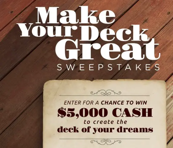 Make Your Deck Great Giveaway